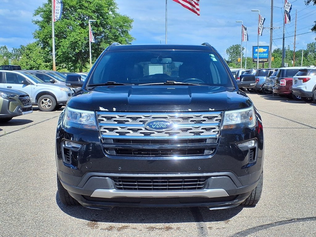 Used 2018 Ford Explorer XLT with VIN 1FM5K8D86JGA92170 for sale in Howell, MI