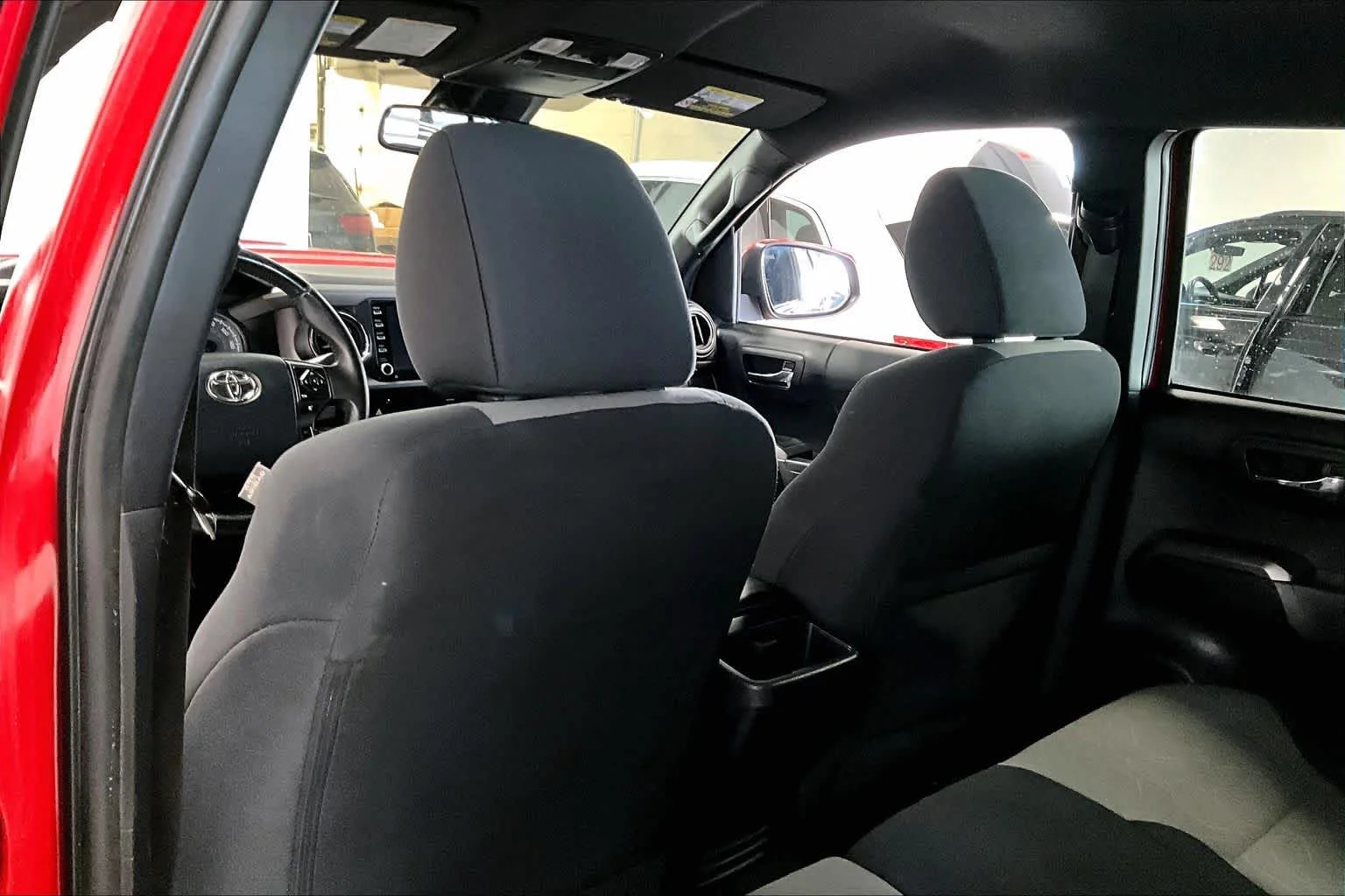 Used 2020 Barcelona Red Metallic Toyota TRD Sport image 11