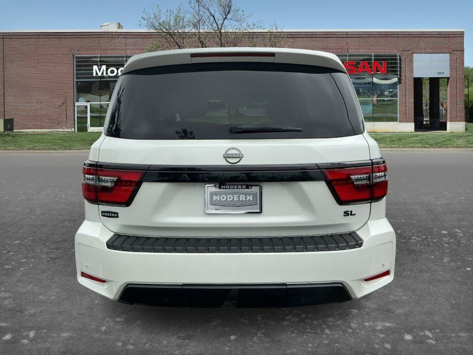 Used 2023 Aspen White Tricoat Nissan SL image 3