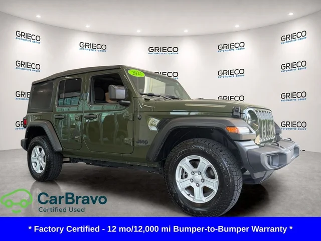 2022 Jeep Wrangler Unlimited Sport S