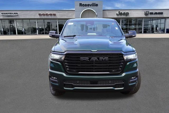 New 2026 Serrano-Green Metallic Exterior Paint RAM Laramie image 8