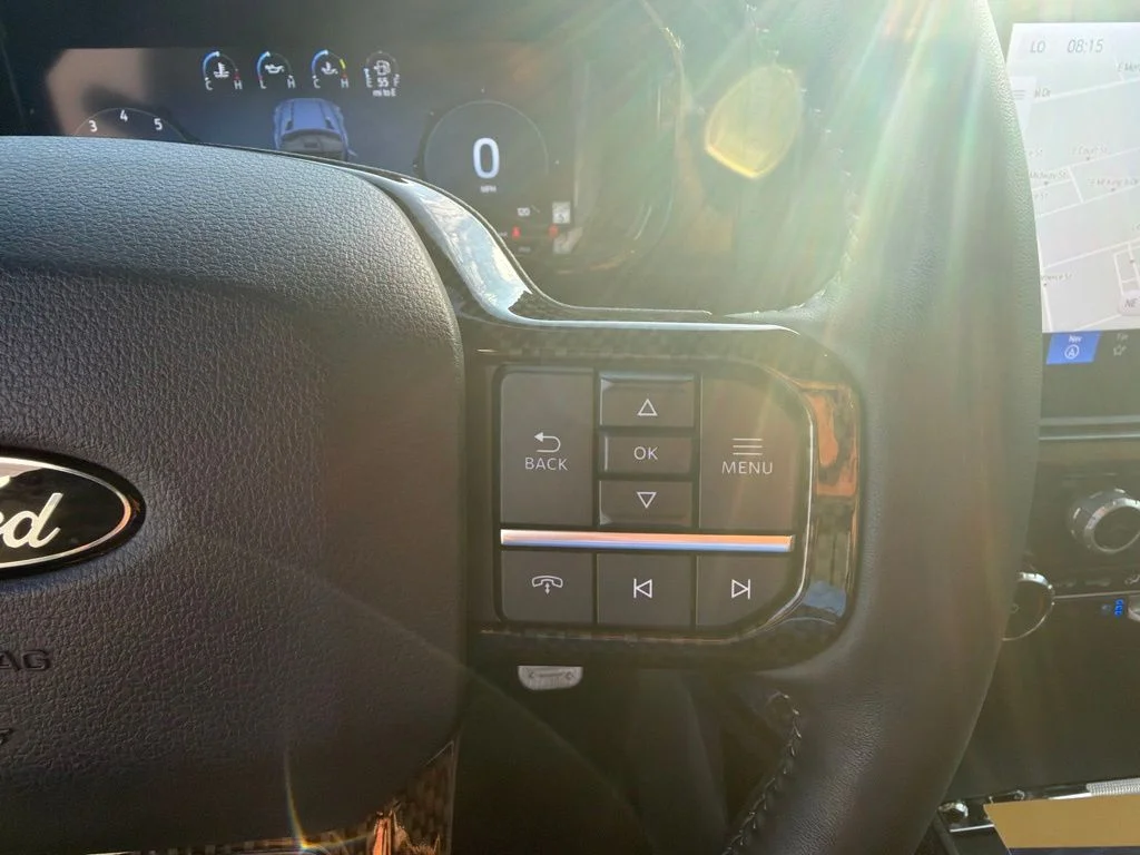 Used 2024 Antimatter Blue Metallic Ford Lariat image 21