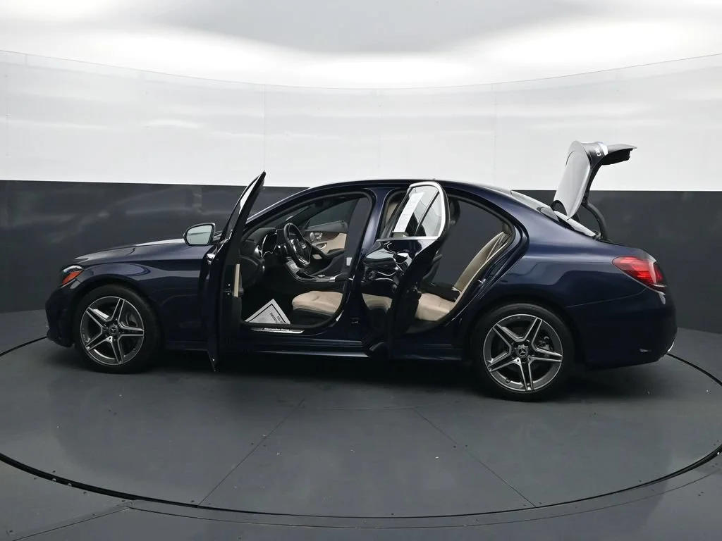 Used 2021 Brilliant Blue Metallic Mercedes-Benz C 300 image 44