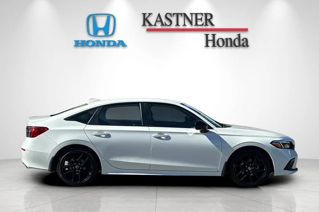 Certified Used 2024 Platinum White Pearl Honda 2.0L 4D SPORT image 4