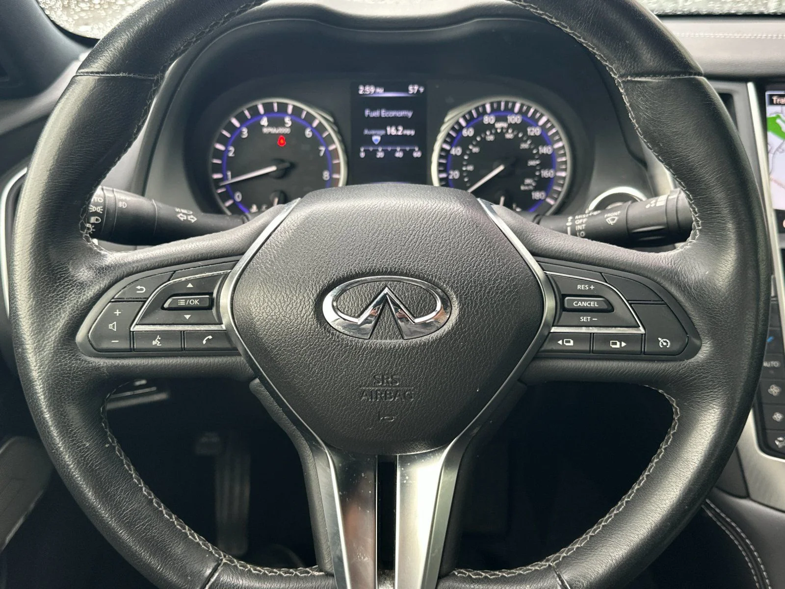 Used 2018 Graphite Shadow INFINITI 3.0t LUXE image 22