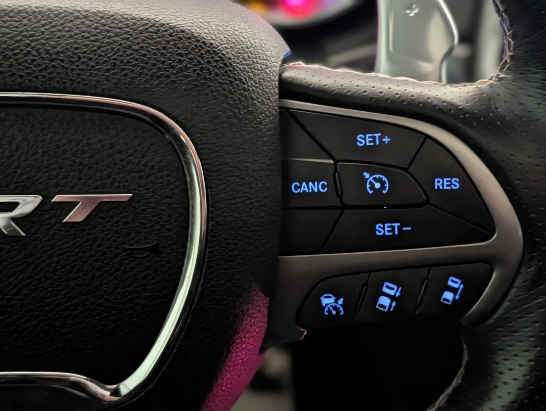 Used 2017 Black Jeep SRT - - Adaptive Cruise - Blind Spot - 20 Wheels & More! image 18