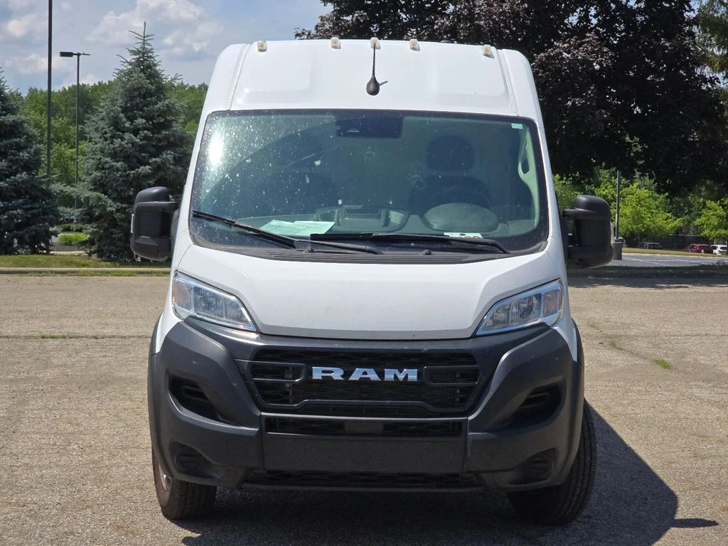Used 2023 Bright White Clearcoat Ram High Roof image 7