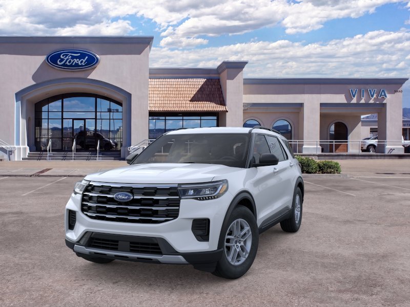 New 2026 Space White Metallic Ford Active image 2