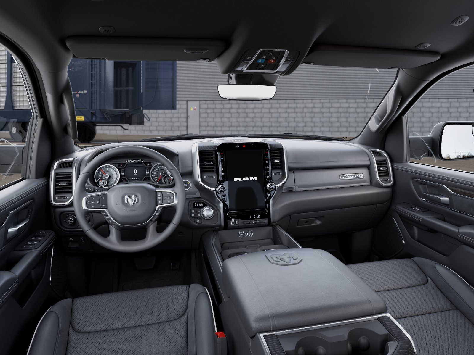 New 2027 Forged Blue Metallic Exterior Paint RAM Laramie image 40