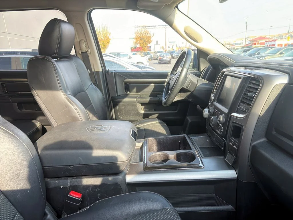 Used 2015 Brilliant Black Crystal Pearl Ram Sport image 11
