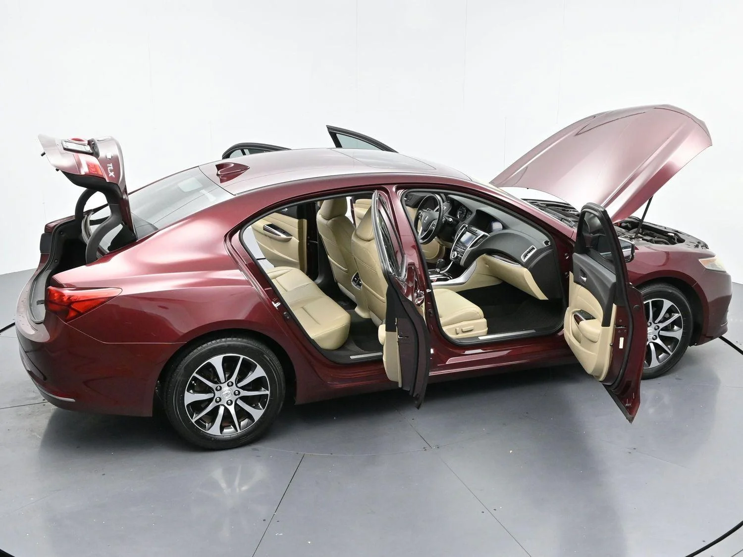 Used 2015 Basque Red Pearl II Acura Base image 41