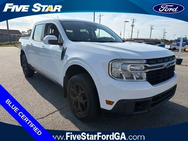 Certified Used 2022 Oxford White Ford Lariat image 1