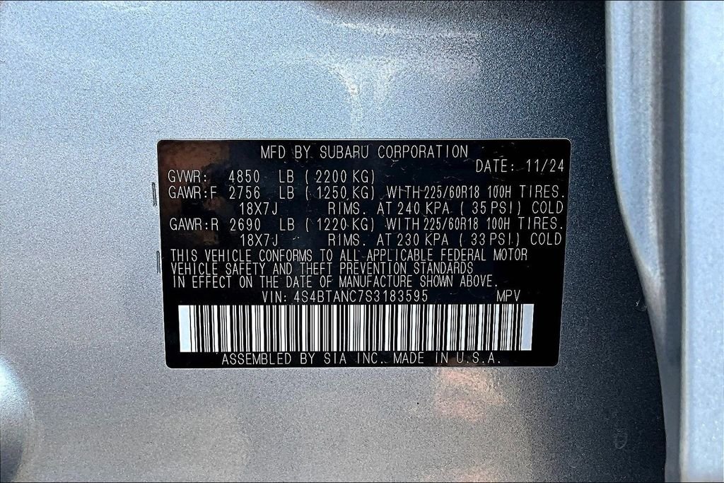 Certified Used 2025 Silver Subaru Limited image 17
