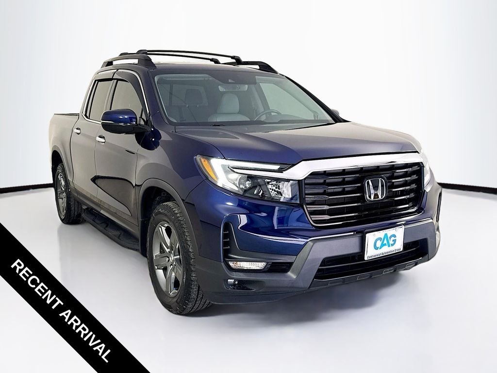 Used 2023 Obsidian Blue Pearl Honda AWD RTL-E image 1