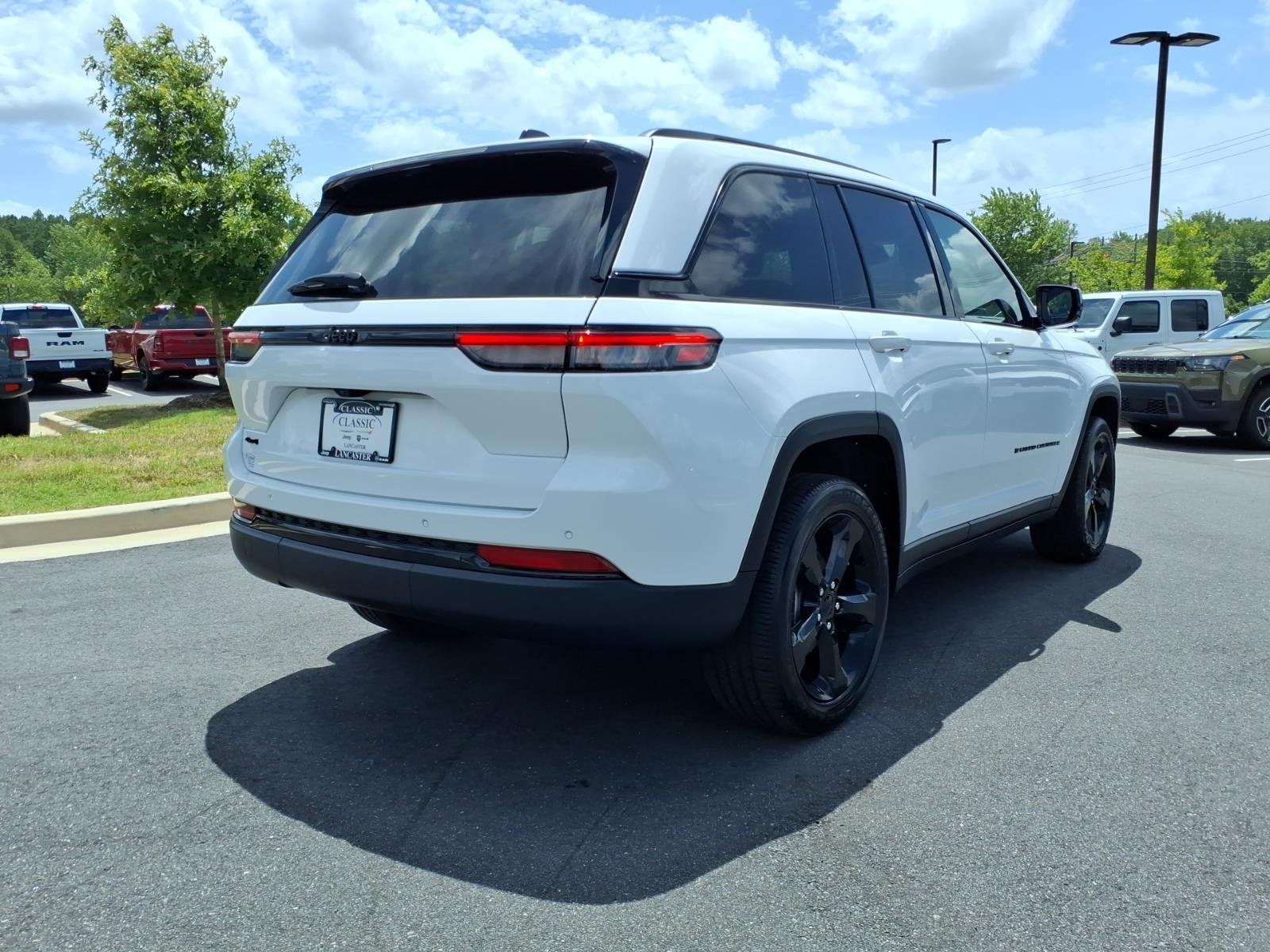 Used 2024 Bright White Clearcoat Jeep Altitude X image 2