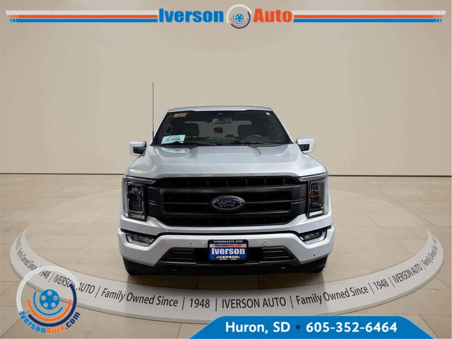 Used 2022 Space White Ford LARIAT image 2