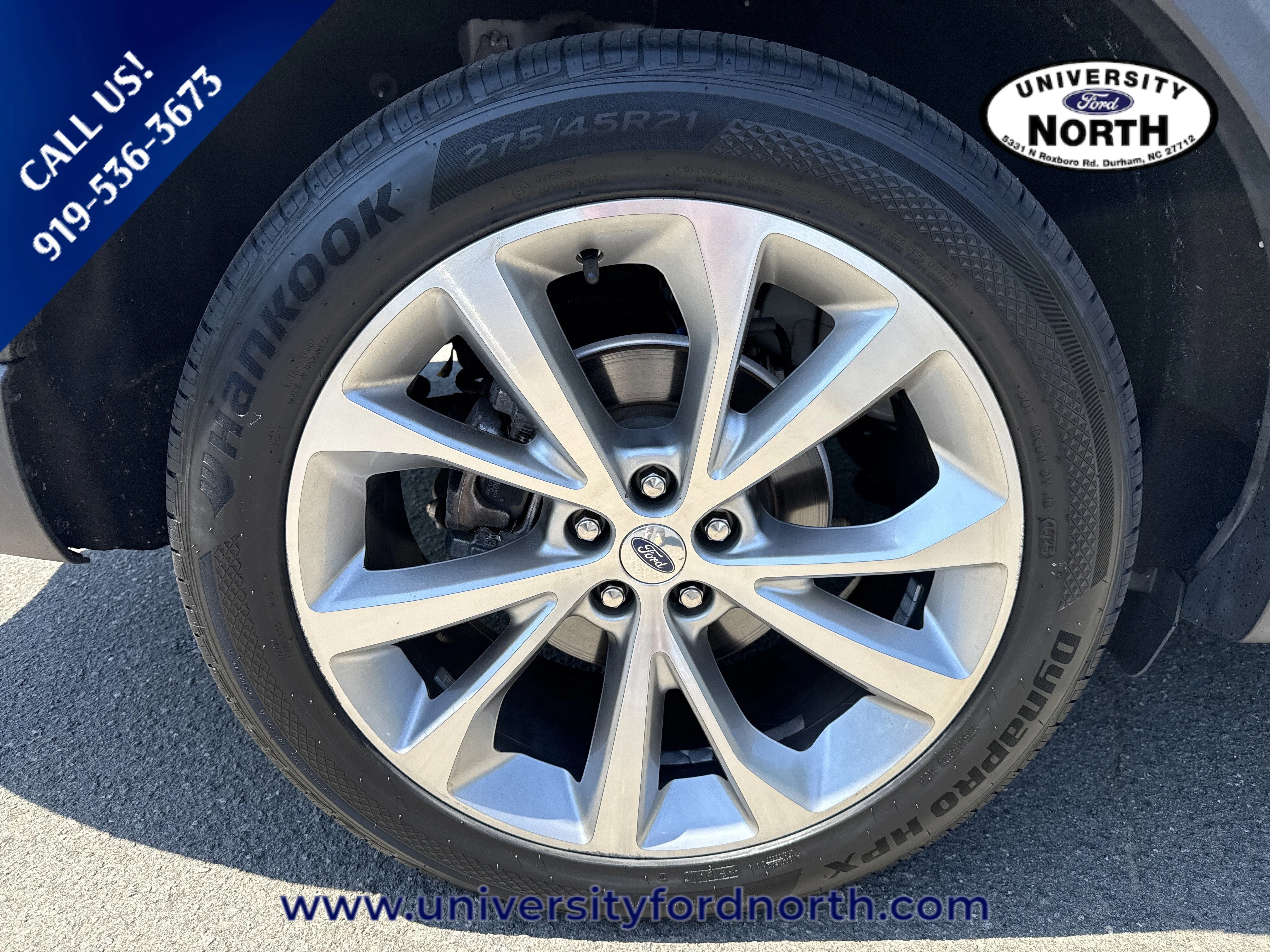 Used 2021 Star White Metallic Tri-Coat Ford Platinum image 9