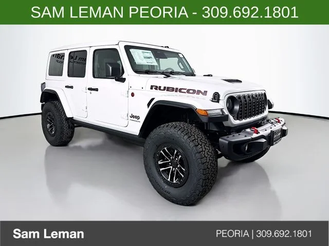 New 2026 Jeep Wrangler Rubicon X 4D Sport Utility in Central IL