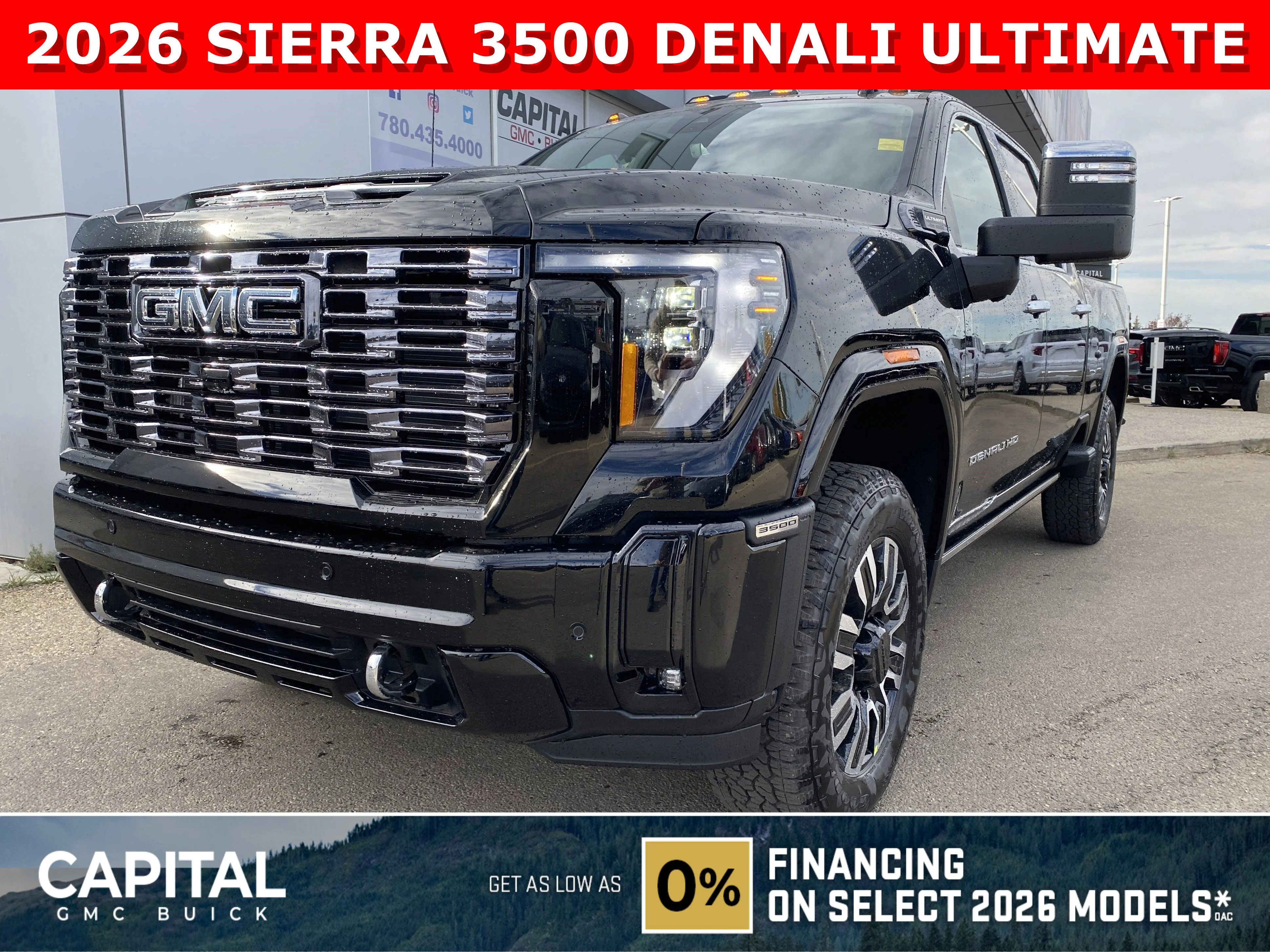 New 2026 ONYX BLACK GMC Denali Ultimate image 1
