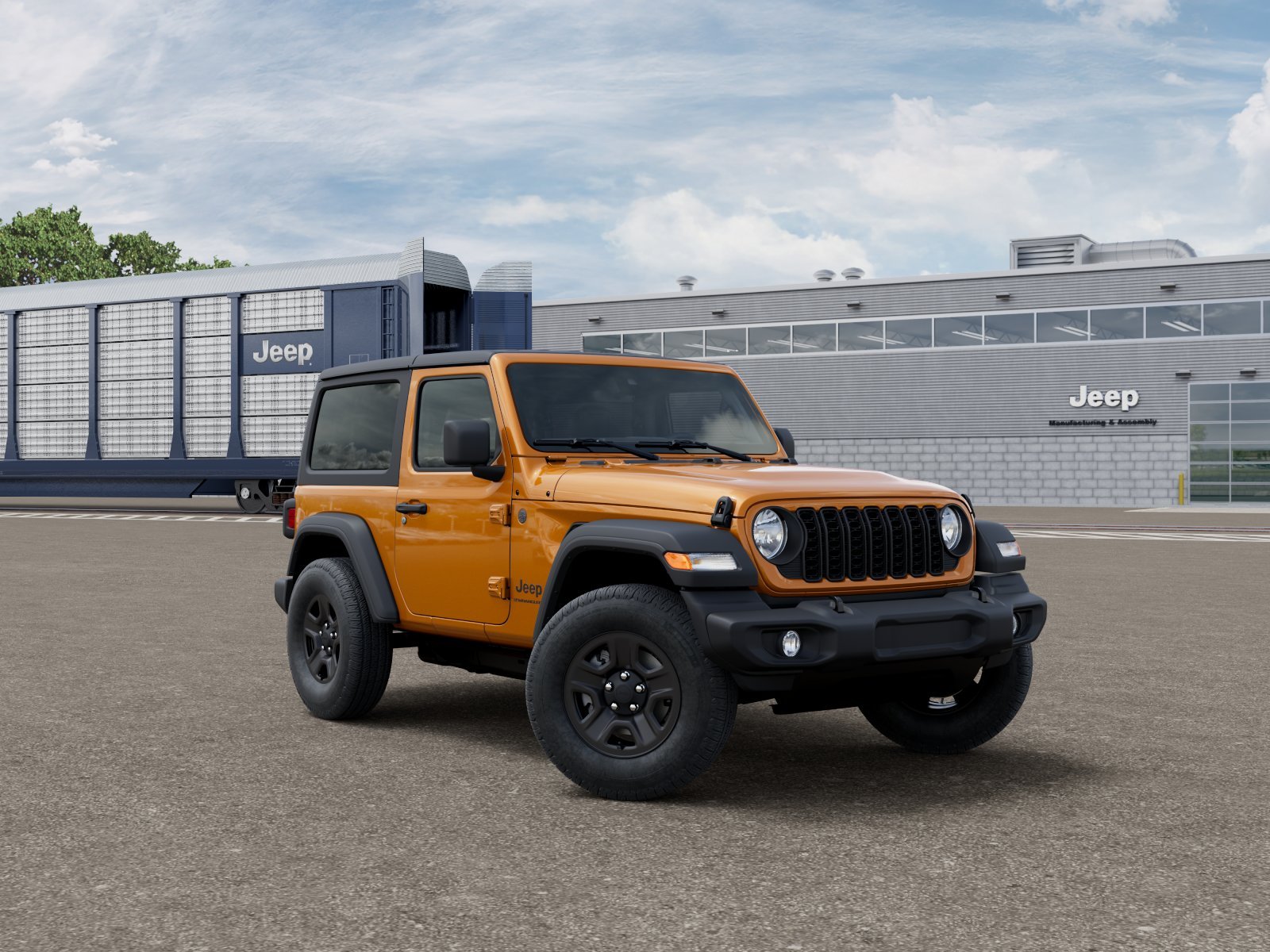 New 2026 Goldilocks Exterior Paint Jeep Sport image 3