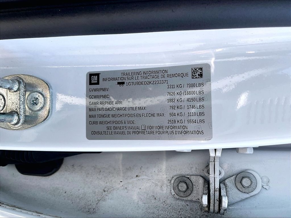 Used 2019 Summit White GMC SLT image 33