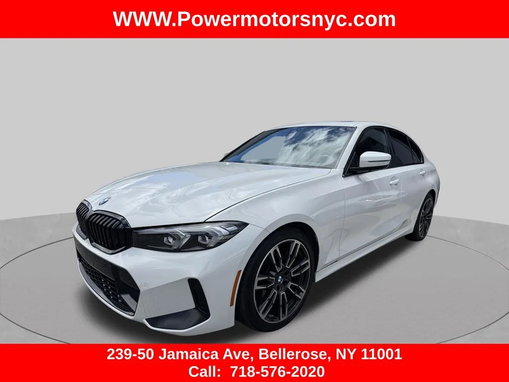Used 2023 White BMW 330i xDrive image 1