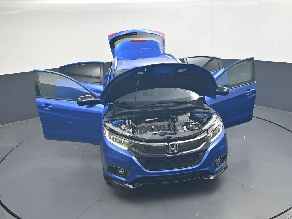 Certified Used 2021 Aegean Blue Metallic Honda Sport image 77