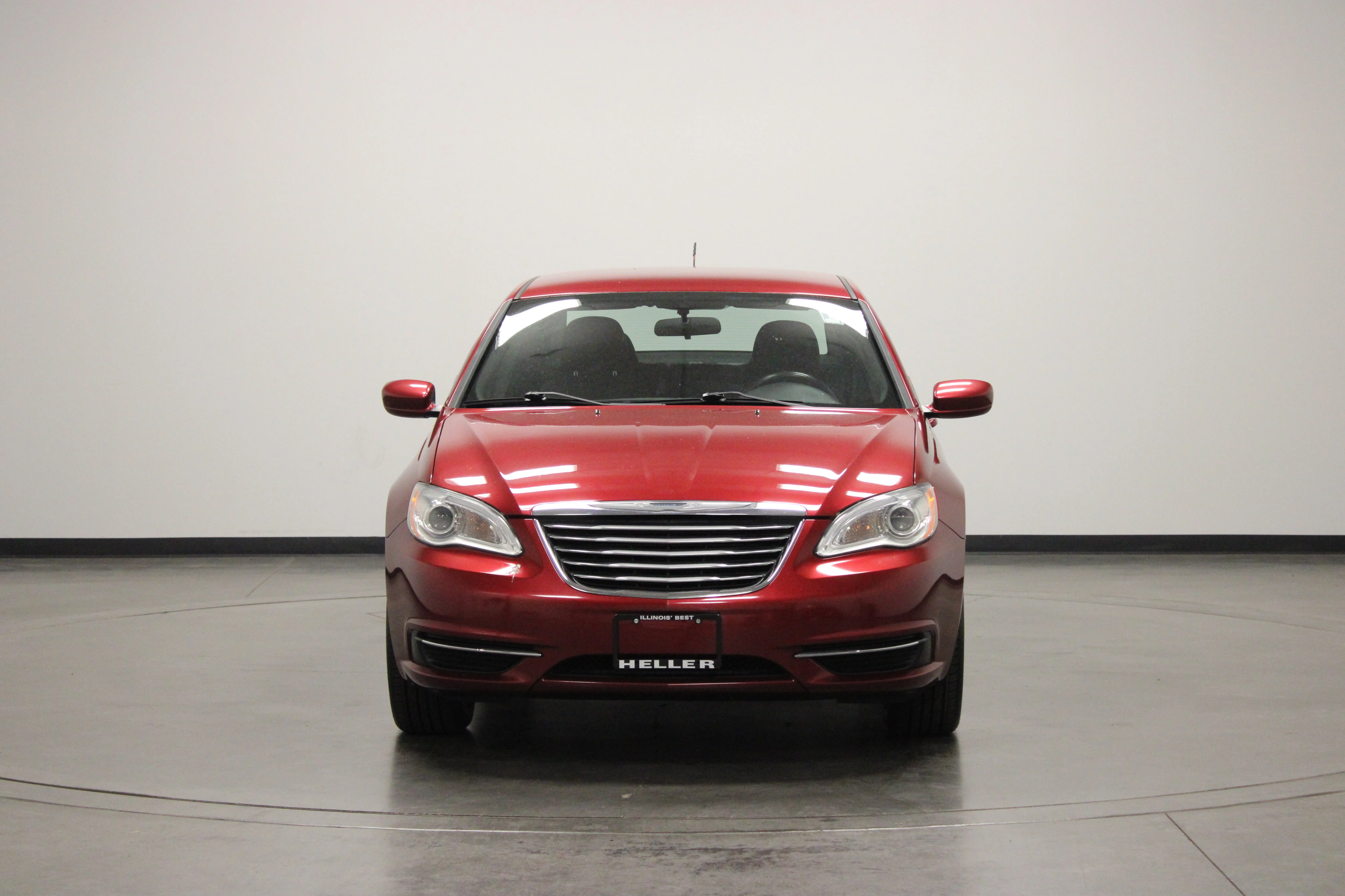 Used 2013 Deep Cherry Red Crystal Pearlcoat Chrysler Touring image 3