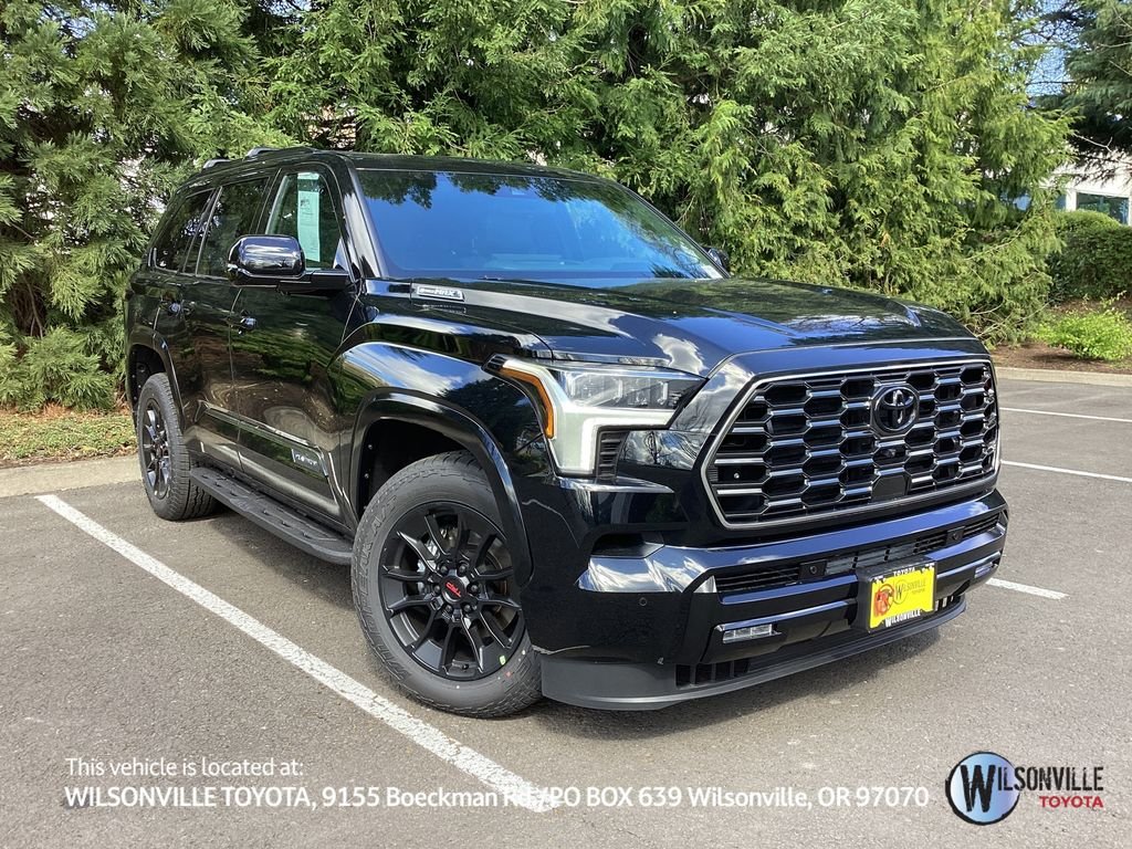 New 2026 Black Toyota Platinum image 1
