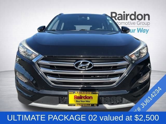 Used 2018 Hyundai Tucson Limited with VIN KM8J3CA2XJU614234 for sale in Arlington, WA