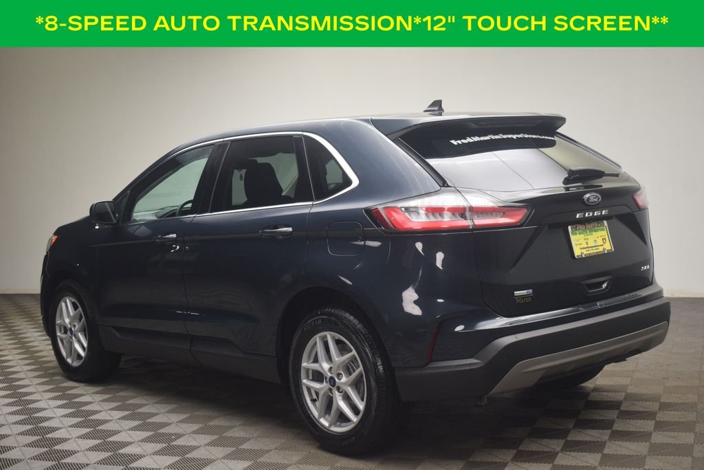 Used 2022 Blue Metallic Ford SEL image 6