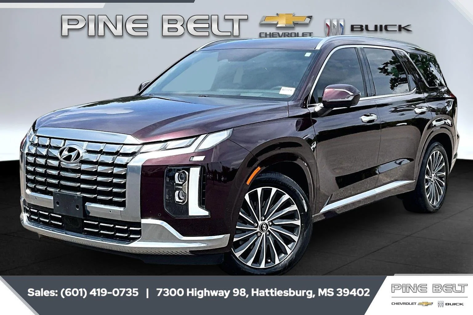 Used 2024 Sierra Burgundy Hyundai Calligraphy image 10