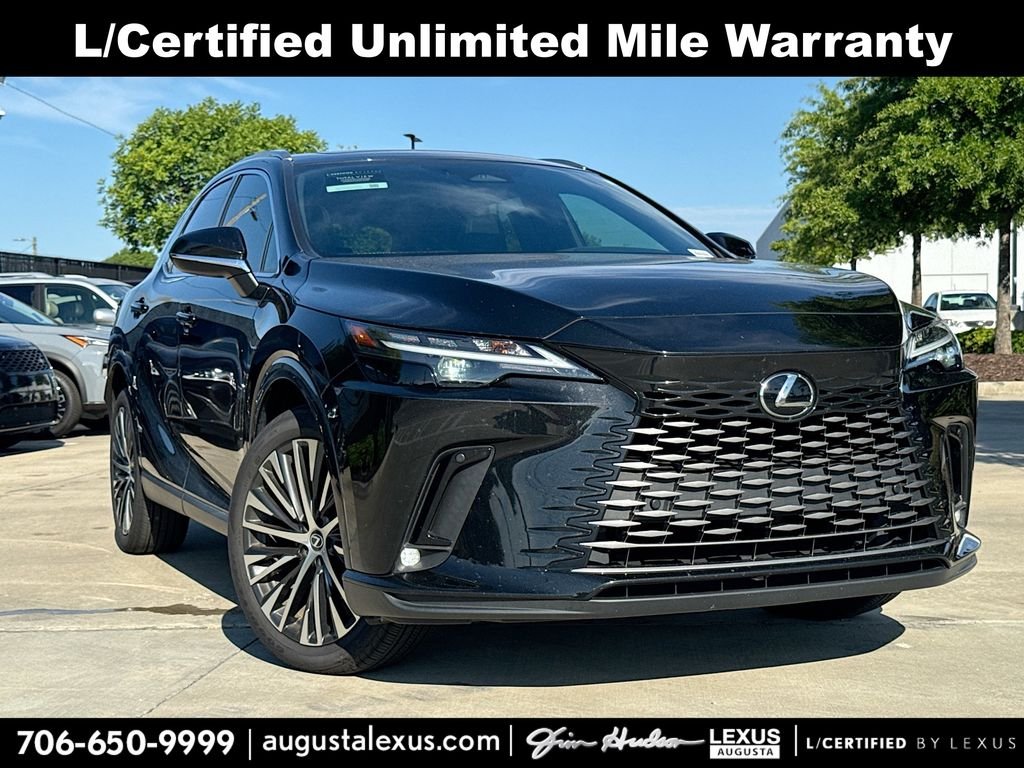 Black (Caviar) 2023 Lexus RX Hybrid 350h Premium AWD SUV / Crossover All-Wheel Drive 