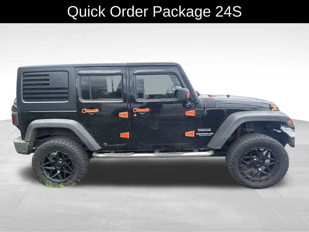 Used 2015 Jeep Wrangler Unlimited Sport with VIN 1C4BJWDG6FL540881 for sale in Shelby, OH