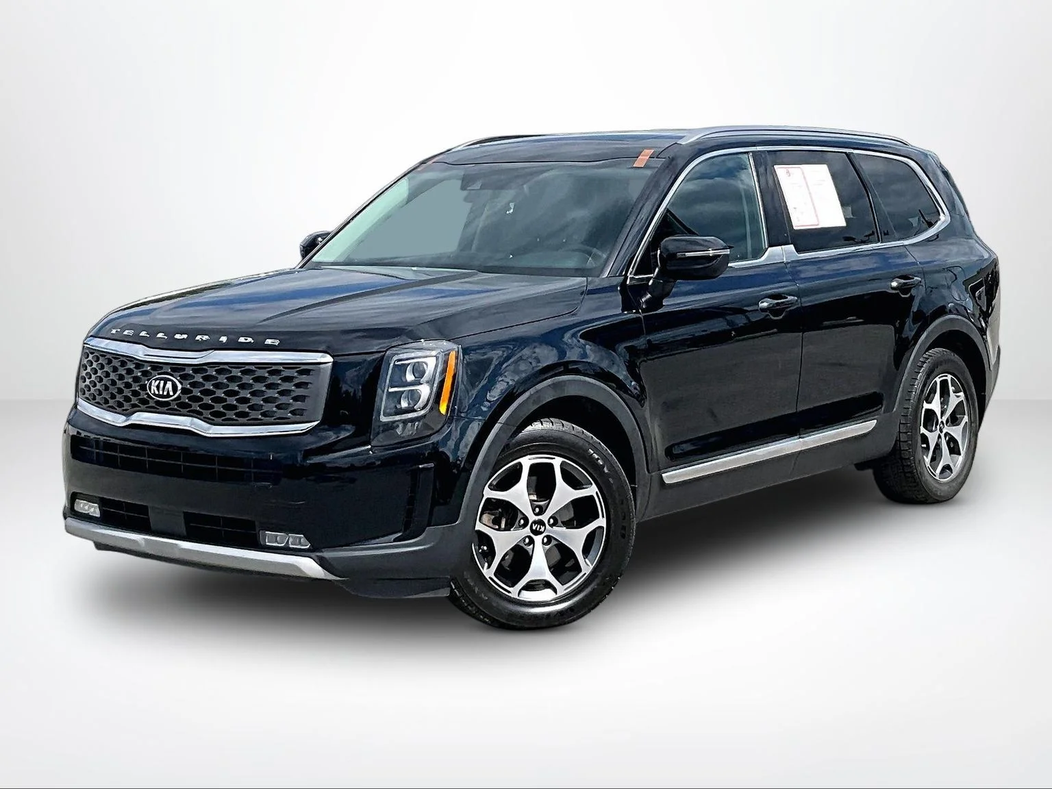 Used 2020 Black Kia EX image 2