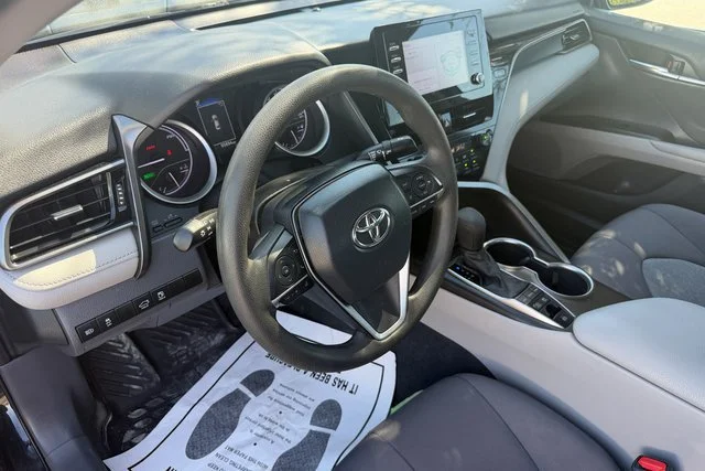 Used 2021 Blue Toyota Hybrid LE image 10