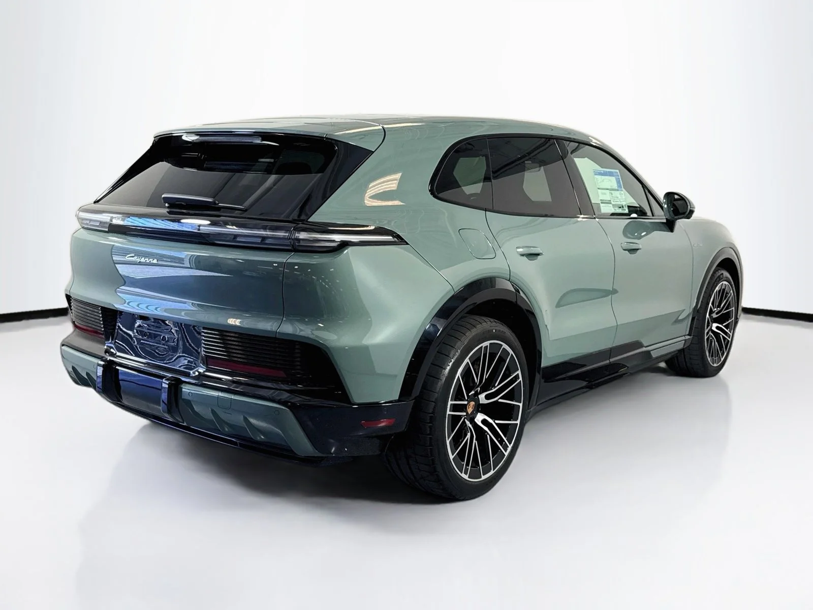 New 2026 Mystic Green Metallic Porsche Electric image 9