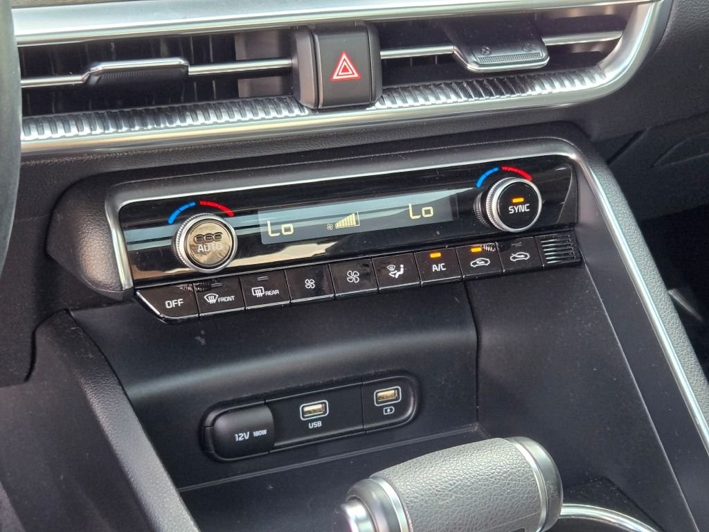 Used 2021 Sapphire Blue Kia EX image 25