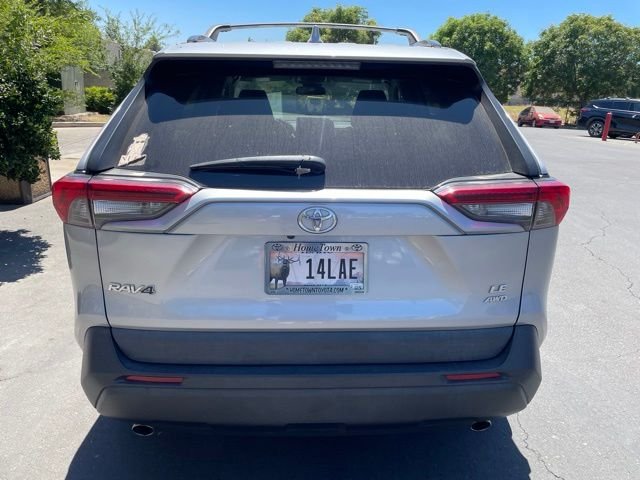 Used 2021 Silver Toyota LE image 4