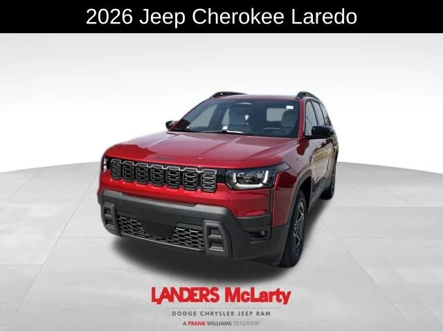 New 2026 Red Hot Pearlcoat Jeep Laredo image 2