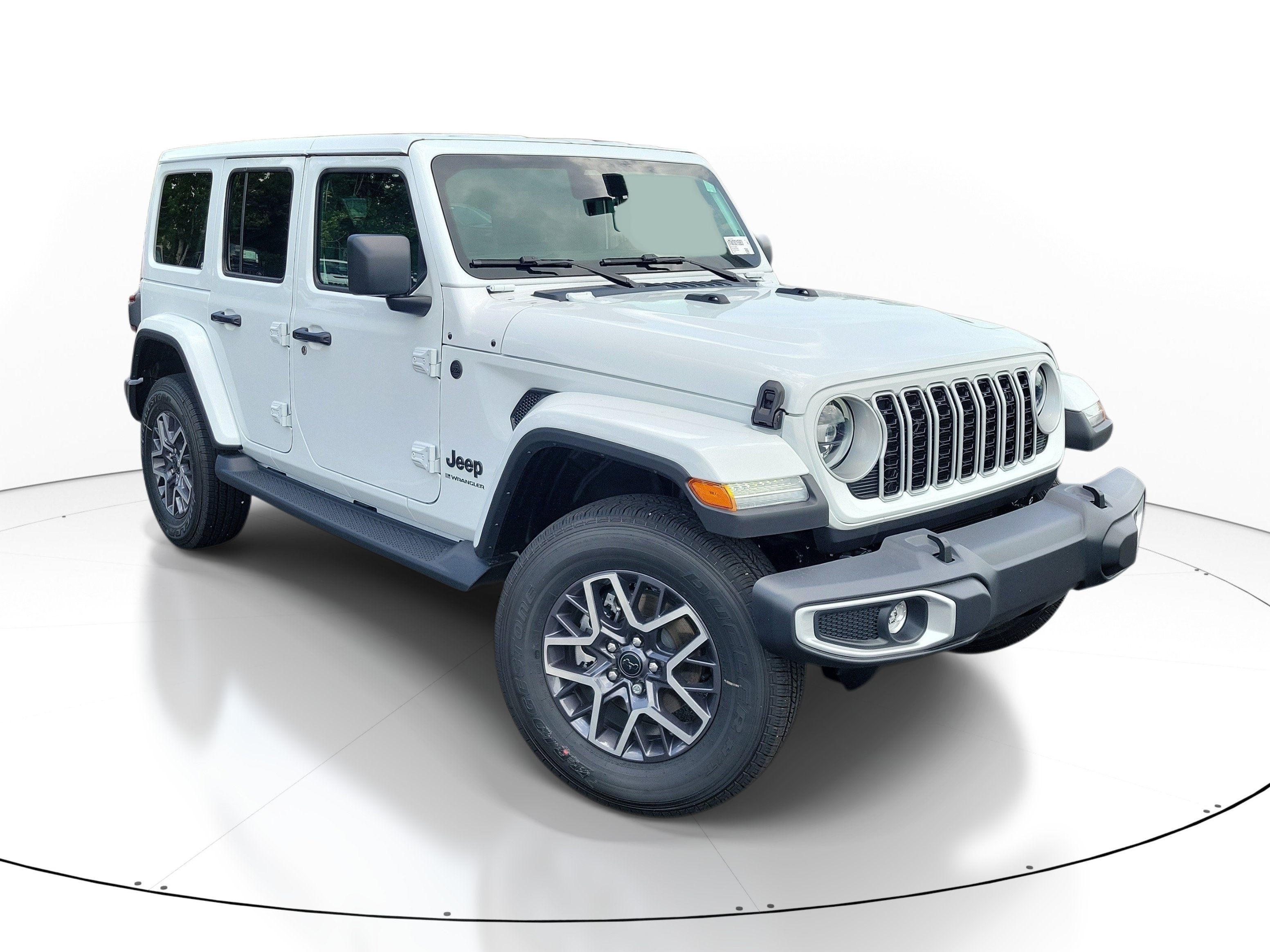 New 2026 Bright White Clear-Coat Exterior Paint Jeep Sahara image 1