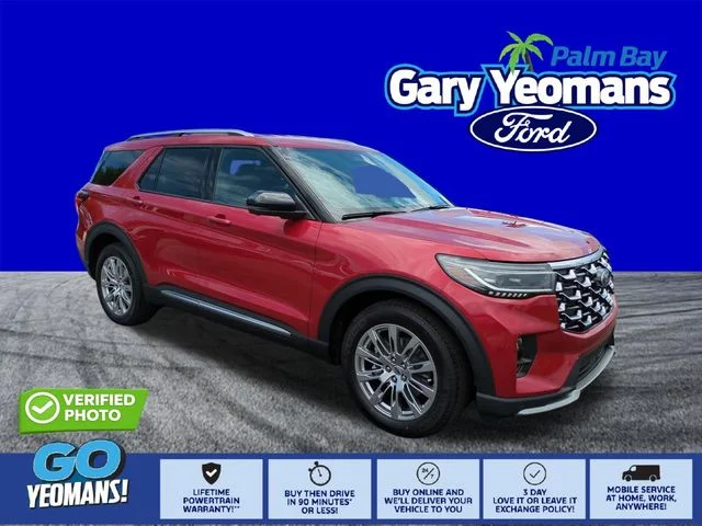 New 2026 Rapid Red Metallic Tinted Clearcoat Ford Platinum™ image 1