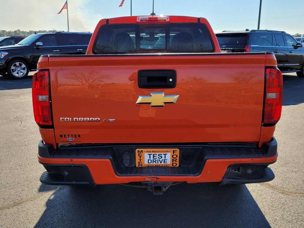 Used 2020 Orange Chevrolet Z71 image 10