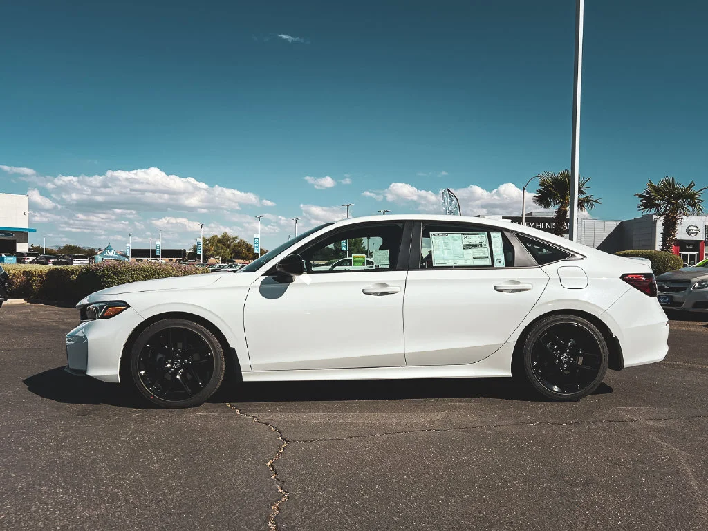 New 2026 Platinum White Pearl Honda Sport image 6