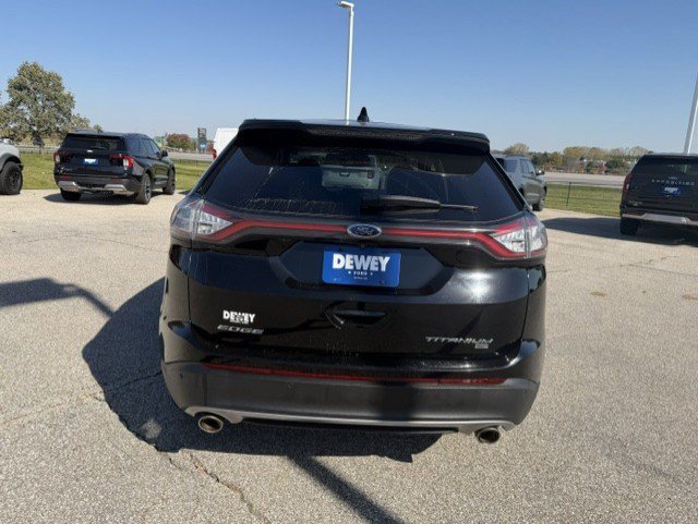 Used 2018 Shadow Black Ford Titanium image 6