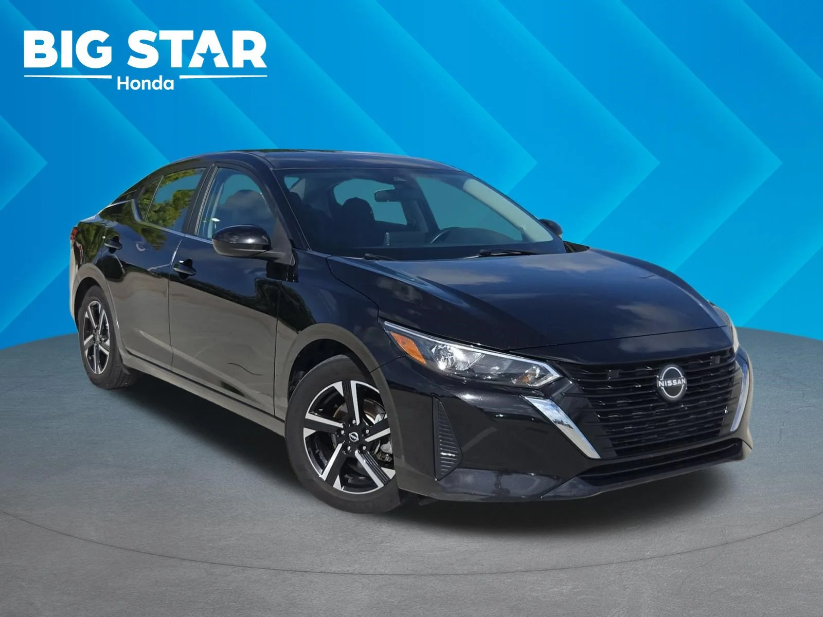Used 2024 Super Black Nissan SV image 1