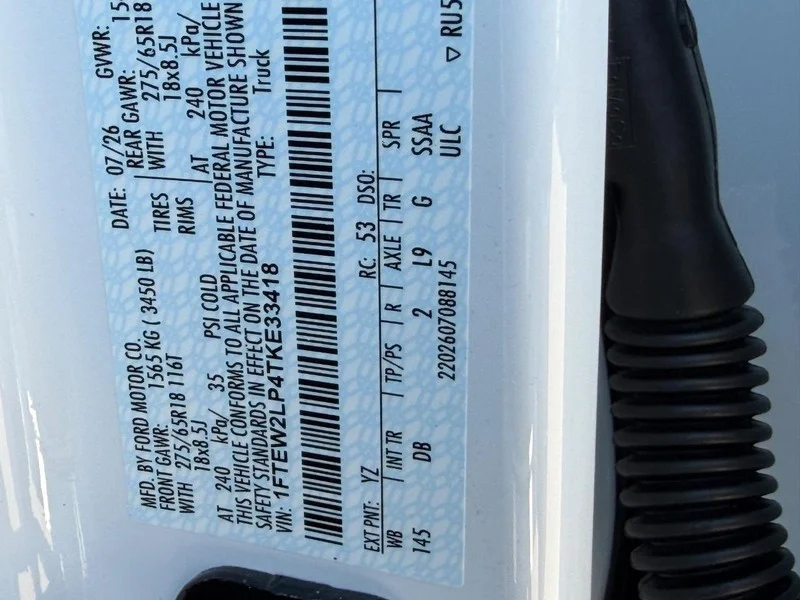 New 2026 Oxford White Ford STX 4WD SuperCrew 5.5
