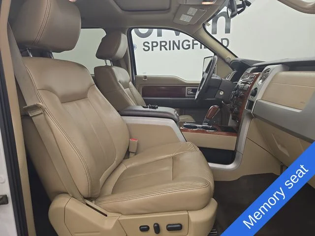 Used 2009 White Sand Tri-Coat Ford Lariat image 9