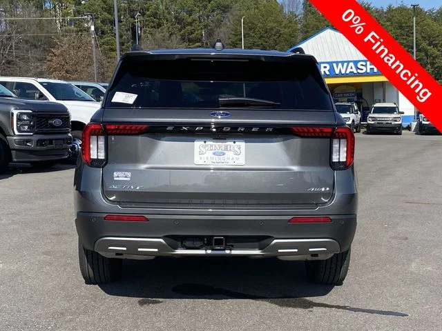 New 2026 Carbonized Gray Metallic Ford Active image 4