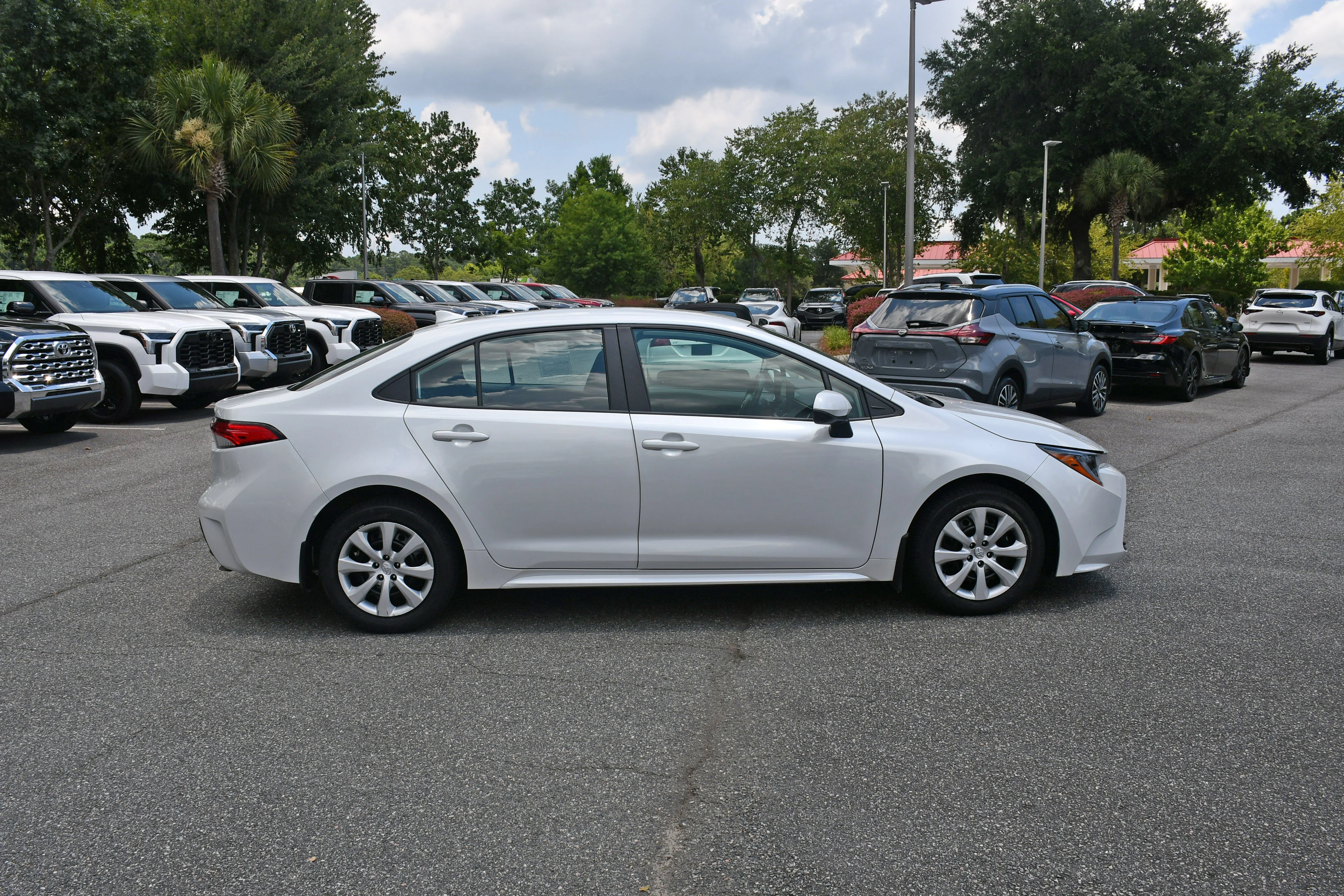 Certified Used 2025 Beige Toyota LE image 5